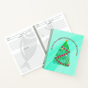 CARNET PERSONNALISÉ NOUS VOUS SOUHAITONS UN JOLI NOËL