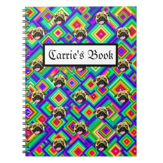 Carnet personnalisé Pug