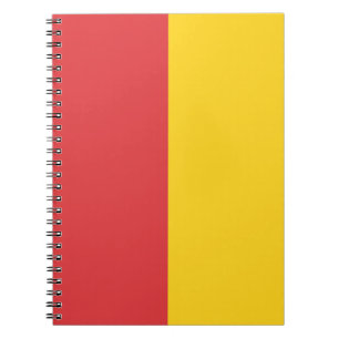 Carnet PERSONNALISÉ Rouge & Or