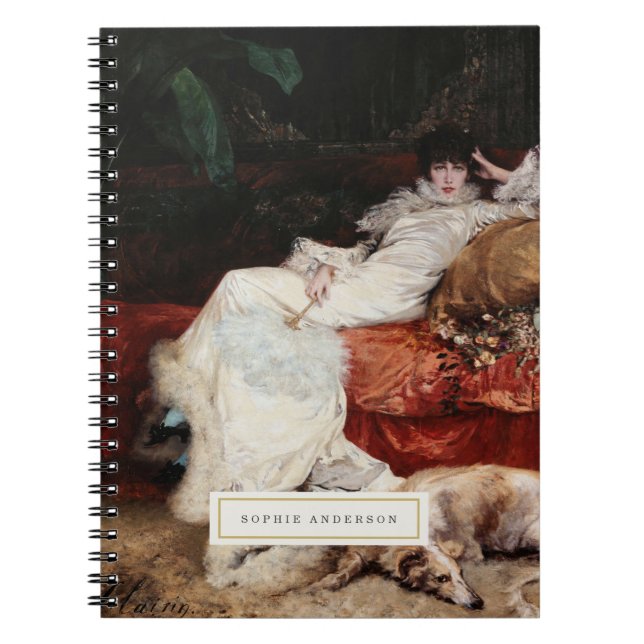 Carnet personnalisé vintage Art (Devant)