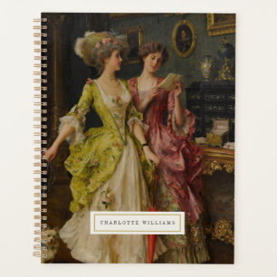 Carnet personnalisé vintage Art