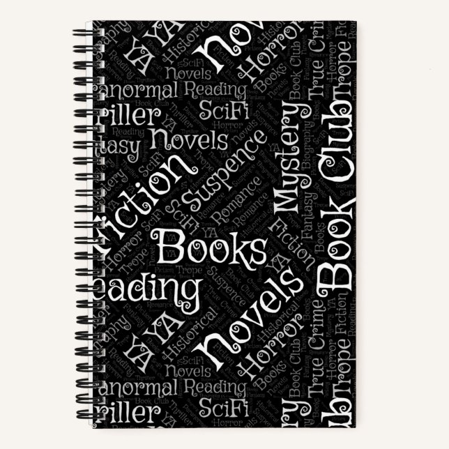 Carnet personnalisé Word Cloud pour les amateurs d (Recto)