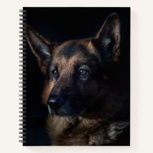 Carnet Personnaliser berger allemande
