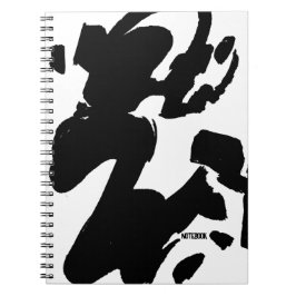 Carnet PERSONNALISER : Peinture Abstraite Monochromatique