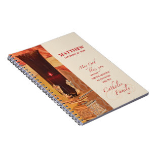 Carnet Personnaliser, RCIA Félicitations, Catholique, Rou