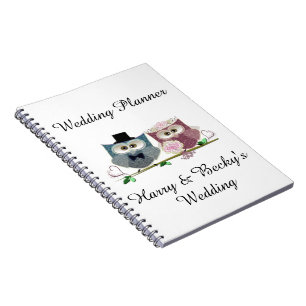 Carnet Personnalisez le bloc - notes de wedding planner
