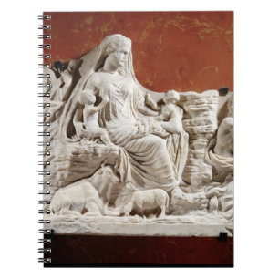 Carnet Personnification de la mère de terre, r