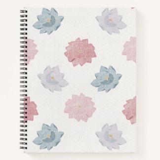 Carnet Pétales Pastel
