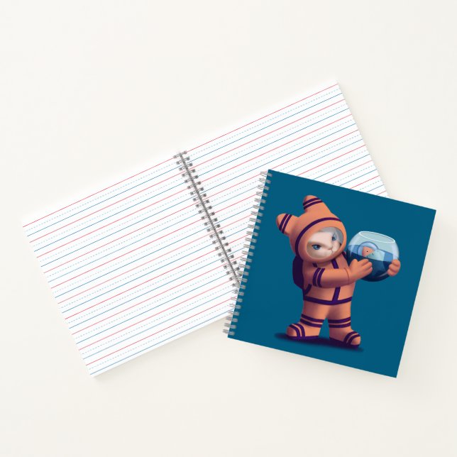 Carnet Petit astronaute (Intérieur)