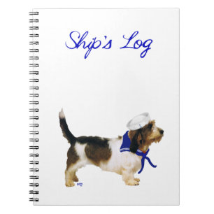 Carnet Petit Basset Griffon Vendéen Marin