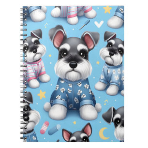 Carnet Petit Chien De Schnauzer Motif Animal