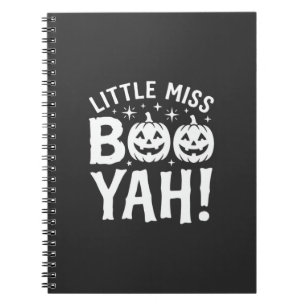 Carnet Petit Miss Booyah Design de citrouille d'Halloween