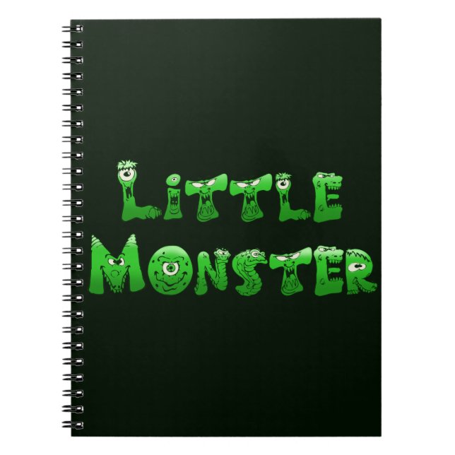 Carnet Petit monstre tombé (Devant)