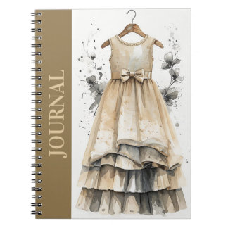 Carnet Petit Robe Noir intemporelle LBD Voyage Beige