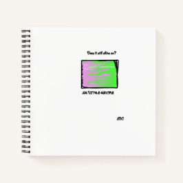 Carnet petit spirales - motif diamand LBC Notizbuch
