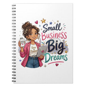 Carnet Petite Entreprise Grands Rêves Entrepreneuriale Fi