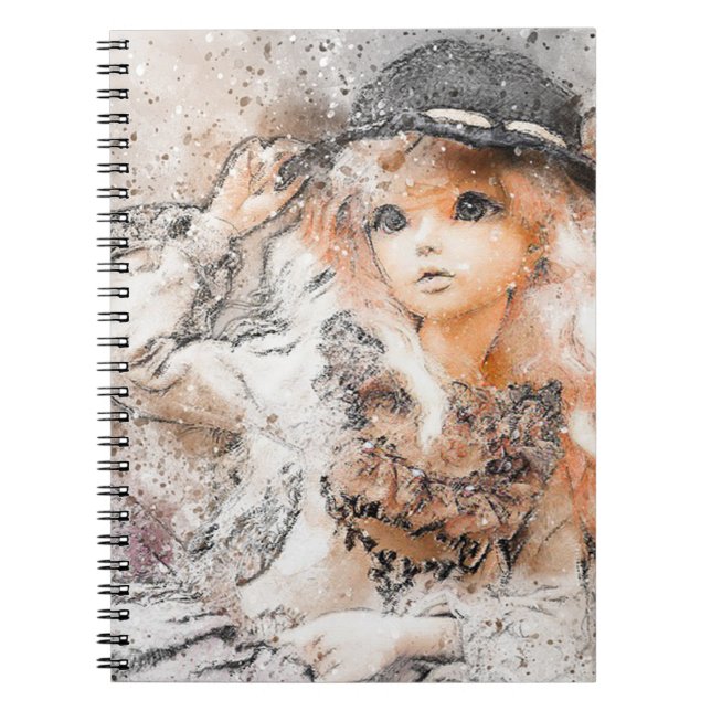 Carnet Petite fille (Devant)