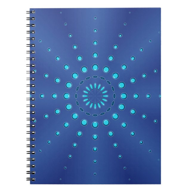 Carnet Petits bijoux bleus (Devant)