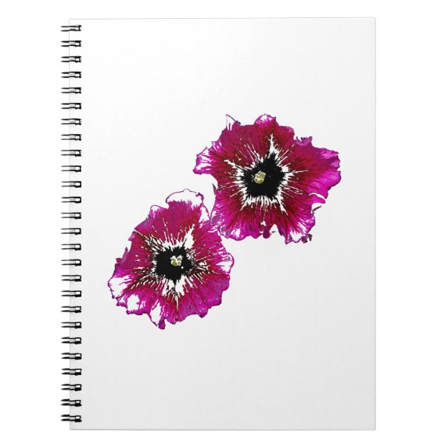 Carnet Petunias d'été (Devant)