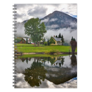 Carnet Peu de Chambre en brume sur le lac