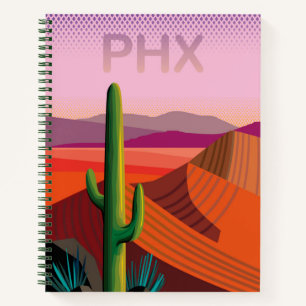 Carnet Phoenix Arizona   Affiche de voyage