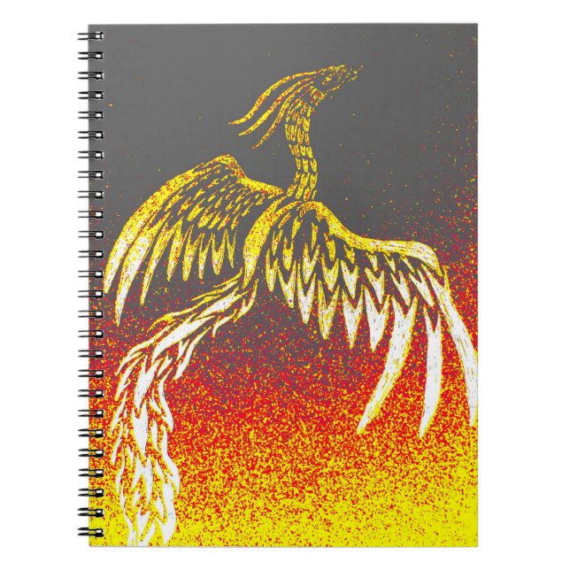 Carnet Phoenix tribal (Devant)