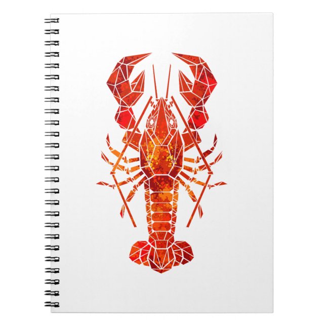 Carnet Phomard polygonal rouge (Devant)