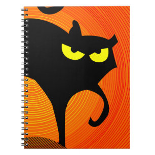 Carnet photo Black Cat Spiral