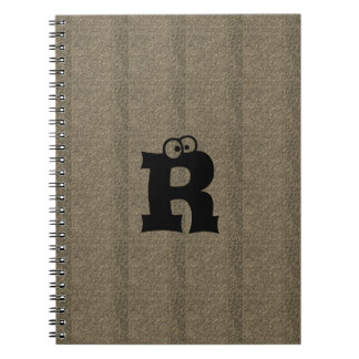 CARNET photo Brown Black CUTE Spiral MODERNE