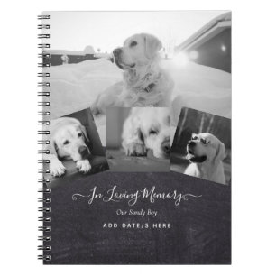 Carnet PHOTO Cadeau commémoratif de chien - Gardien de la