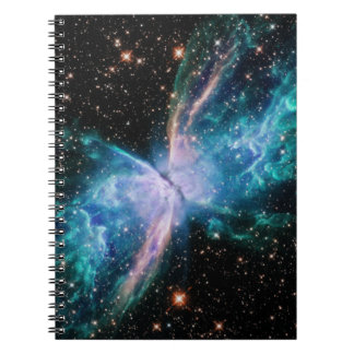 Carnet Photo céleste Papillon Nébuleuse Aqua