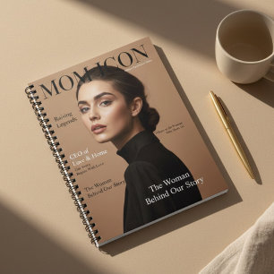Carnet Photo de couverture de magazine personnalisée pour