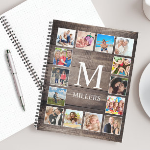 Carnet Photo de Custom Collage Rustic Farmhouse Family