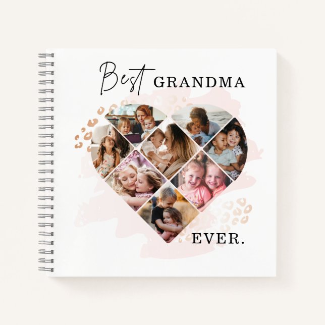 Carnet Photo de famille Meilleure grand-mère Jamais forme (Devant)