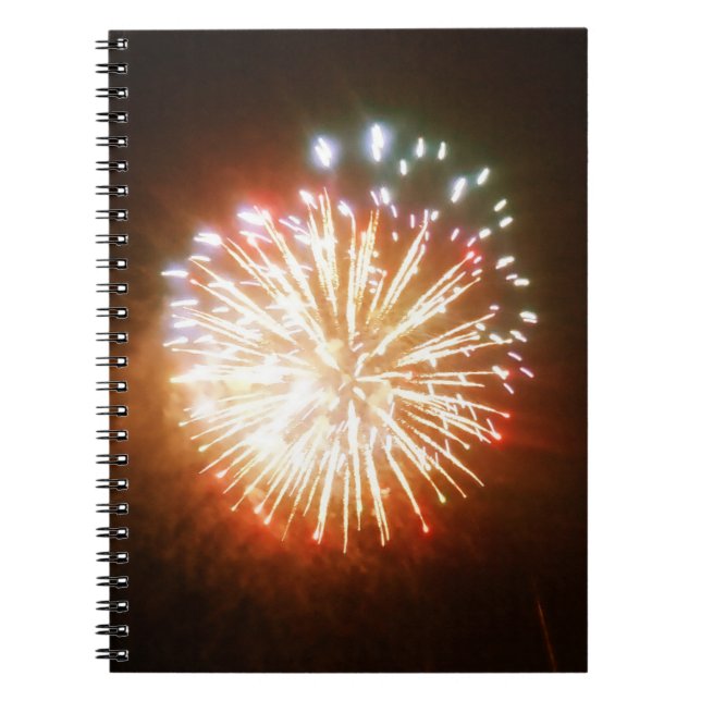 Carnet photo de feux d'artifice Bright Burst (Devant)