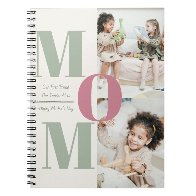 Carnet photo de la fête des mères sur mesure | MOM (Devant)