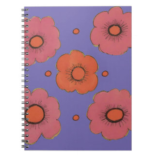 Carnet photo de la spirale des pavots d'Afro