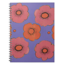 Carnet photo de la spirale des pavots d'Afro