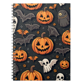 Carnet photo de la spirale d'Halloween