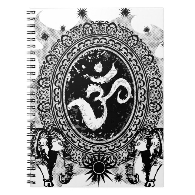 Carnet photo de la spirale Om Cameo (Devant)