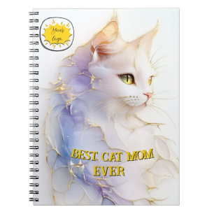 Carnet Photo de maman chat mignonne