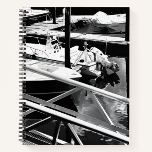 Carnet Photo de quai de bateau de mer nautique