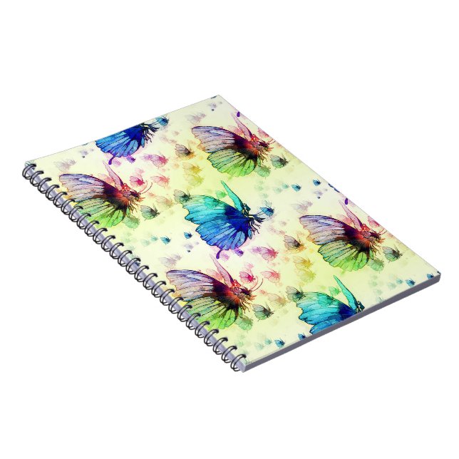 Carnet photo des papillons aquarelle (Côté Droit)
