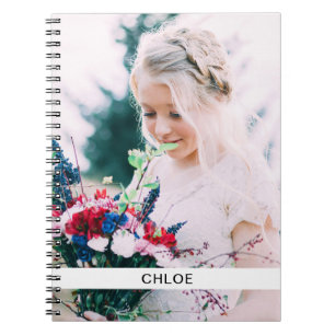 Carnet photo et nom personnalisé