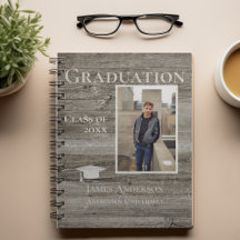Photo Graduation Rustic Wood