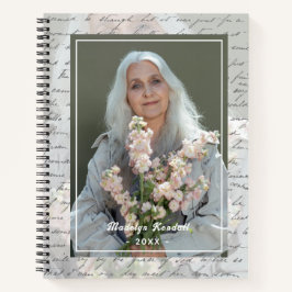 Carnet Photo personnalisé avec écriture antique