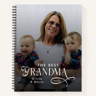 Carnet Photo personnalisé de la meilleure grand-mère mode