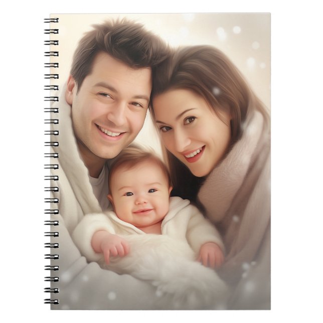 Carnet Photo personnalisée moderne cadeau (Devant)