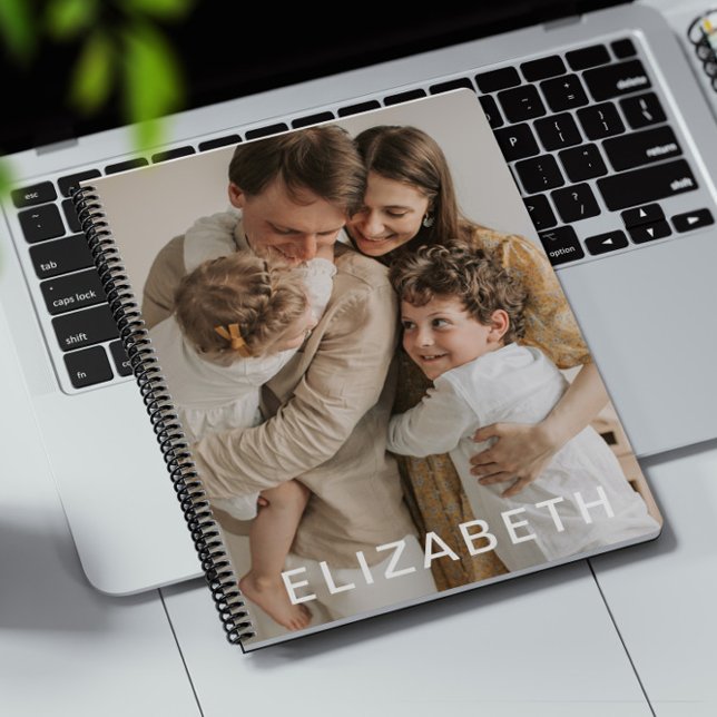 Carnet photo personnalisée nom personnalisé (Créateur téléchargé)