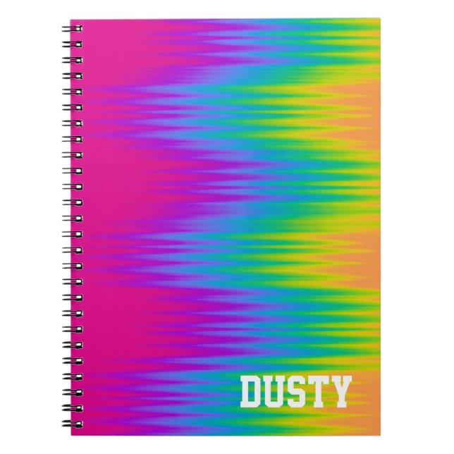 Carnet photo Rainbow Spiral (Devant)